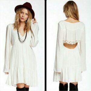 Free people Gentle Dreamer Bohemian Crochet dress size large